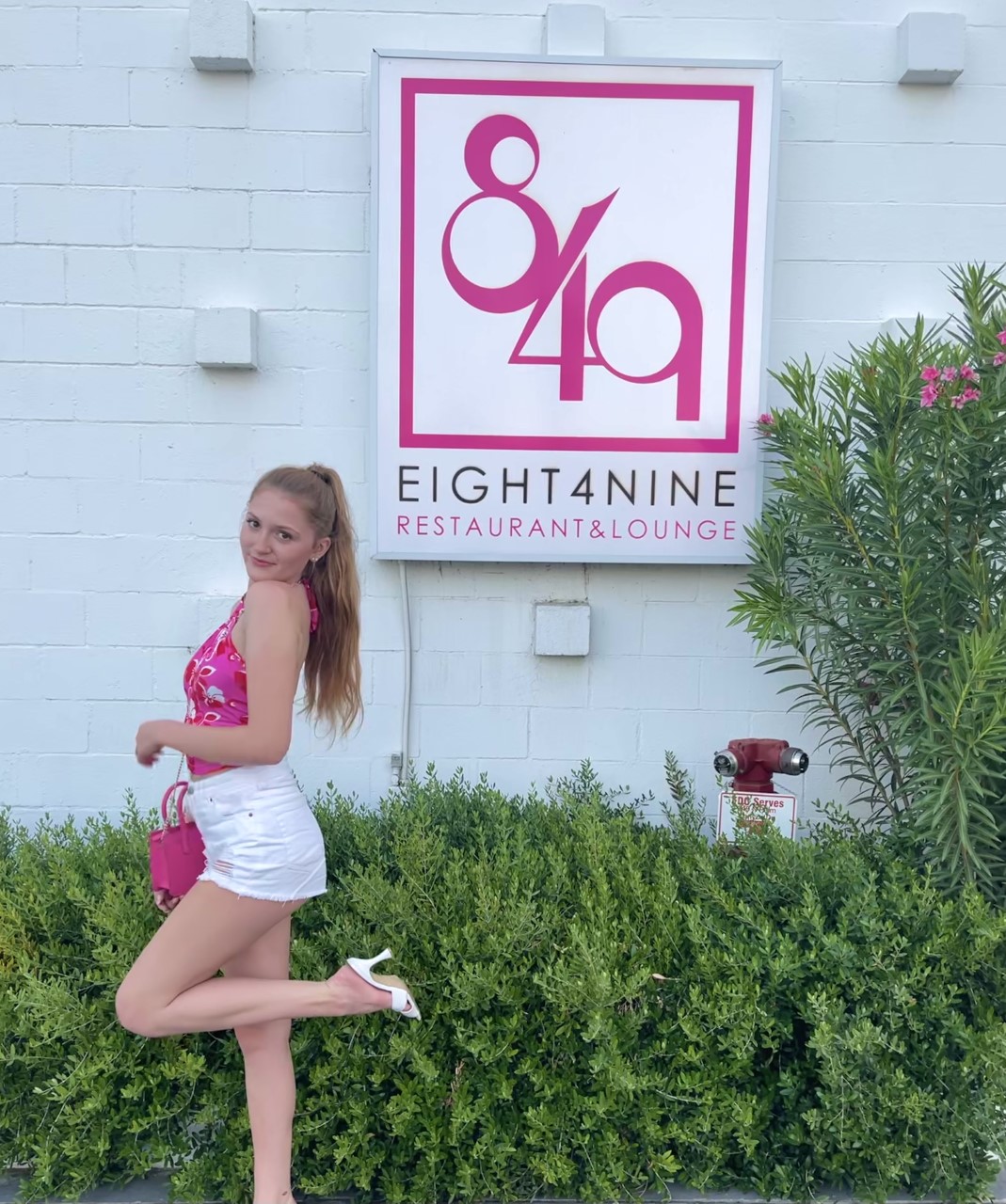 Eight 4 Nine Pink Palm Springs Restaurant