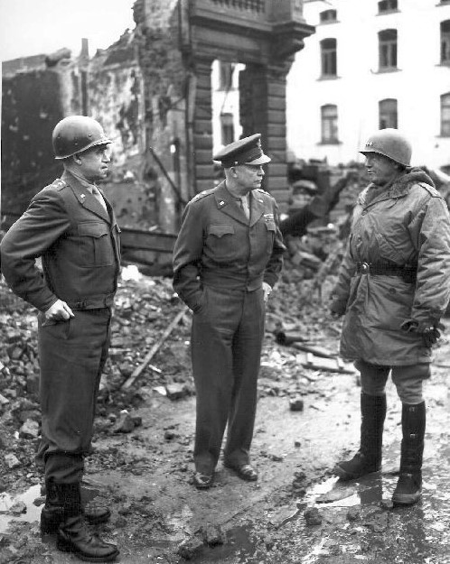 Bradley, Eisenhower and Patton