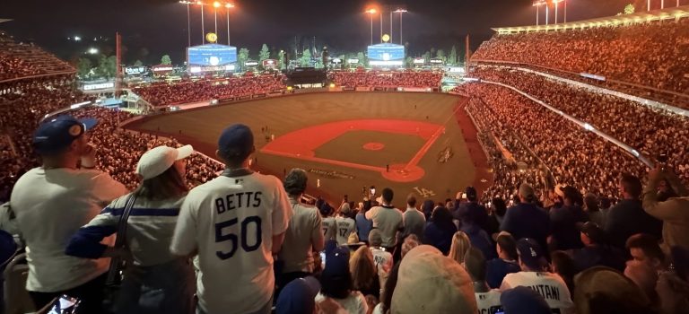 Dodgers 2024 World Series Game One – My First Baseball Game