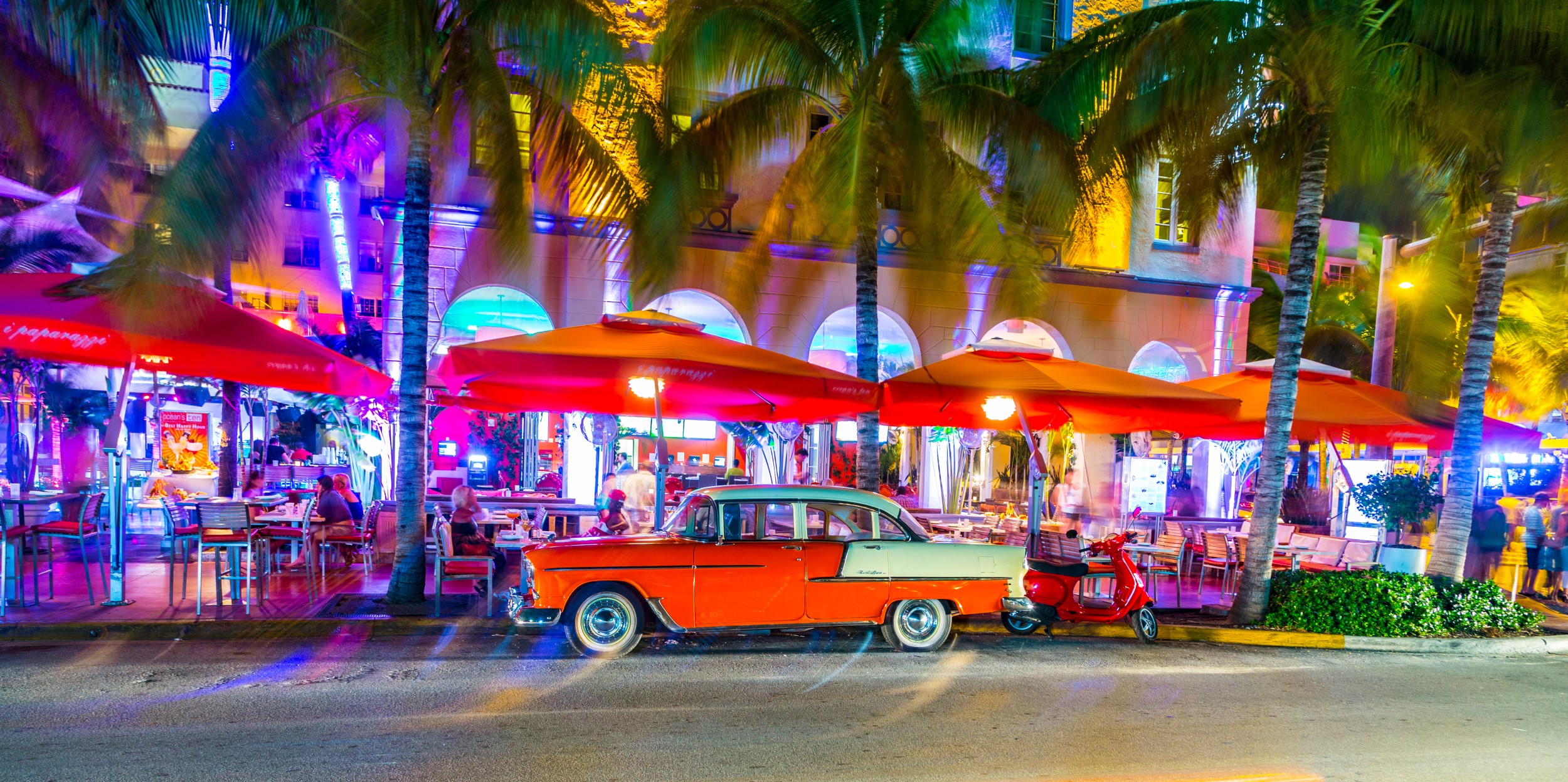 Ocean drive in Miami Beach, Florida